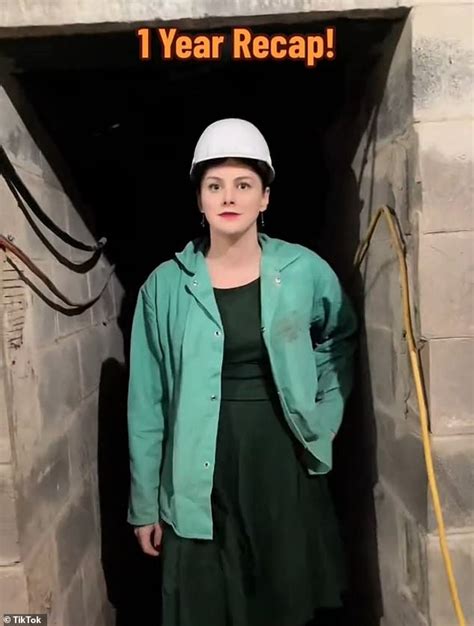 Meet TikTok’s TUNNEL girl: 37-year-old woman who has spent $50,000 building an underground ...