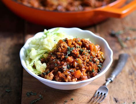 Pork & Thyme Mince with Creamy Mashed Potatoes Recipe | Abel & Cole