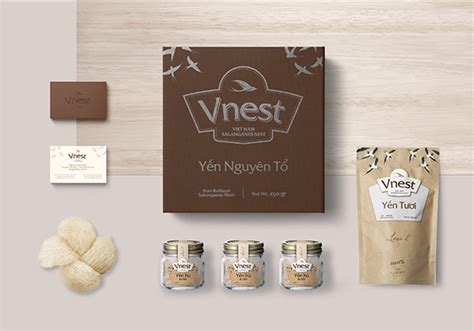 Vnest - Vietnam Salangane Nest :: Behance