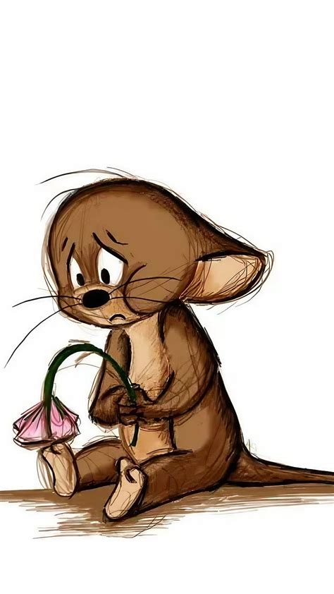 Jerry The Mouse Sad