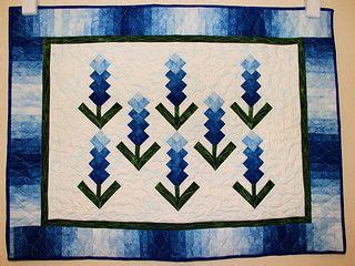 Bluebonnet-quilt | Flower quilt patterns, Quilts, Small quilts