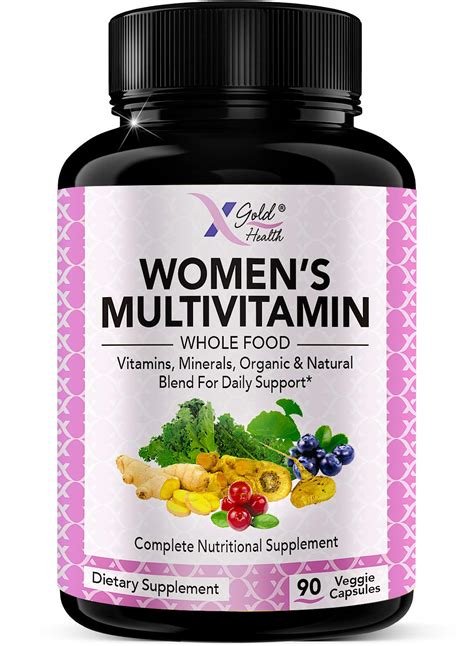 90Capsules Vegan Women's Daily Multivitamin 50 Plus with Organic WholeFood Based 680201853997 | eBay