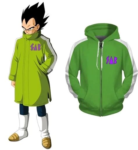 Dragon Ball Super Broly- Vegeta Winter Jacket Plush 8H ...