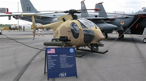 Boeing AH-6, USA, based on MH-6 Little Bird and MD 500 family. Payload ...