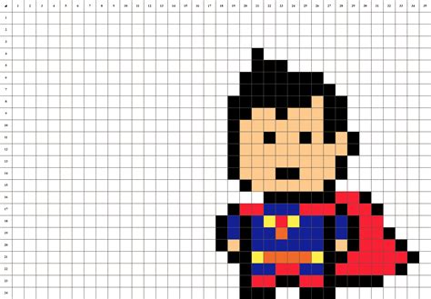 Superman • Pixel Art