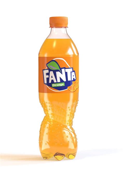 Fanta New Bottle - 3D Model by Hovak