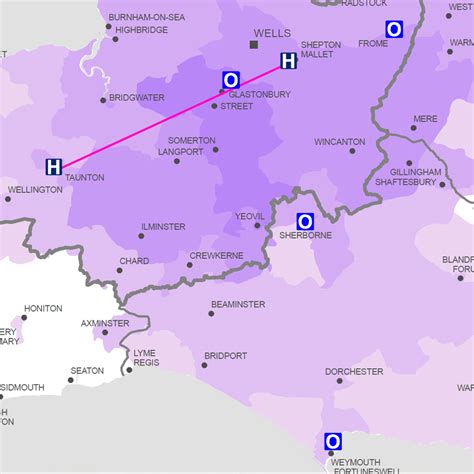 Case Study: Drive Time Map for Management Consultancy - Lovell Johns GIS and Cartography