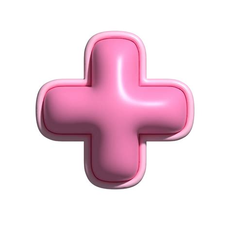 plus symbol pink alphabet glossy 22286582 PNG