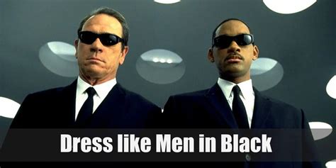 Men in Black Costume for Halloween