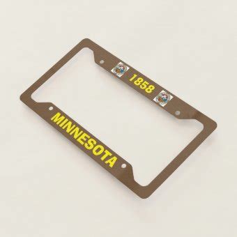 Minnesota License Plate Frame | Zazzle