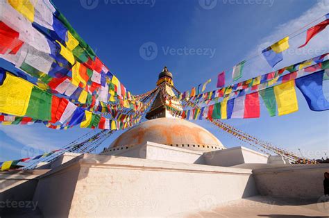 Boudhanath,Buddha Stupa,A World Heritage Site, Kathmandu, Nepal 1415491 Stock Photo at Vecteezy