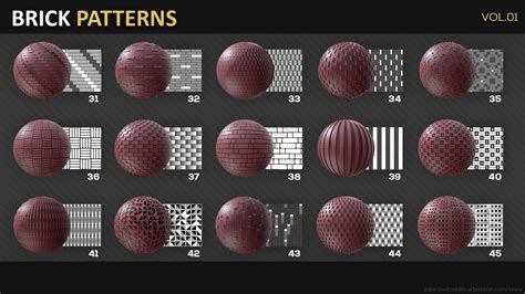 60 Brick Patterns – vol.1 - FlippedNormals