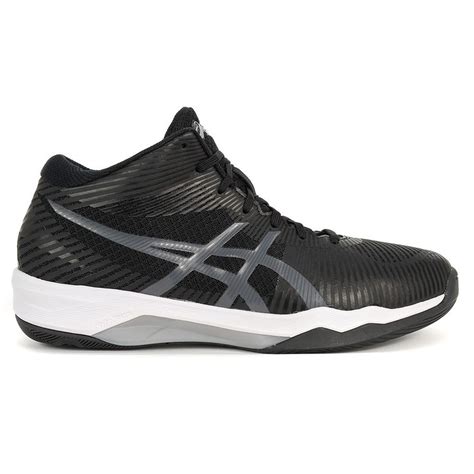 ASICS Men's Volley Elite FF MT Black/Dark Grey Volleyball Shoes B700N ...