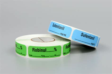 Syringe Sticker - Syringe Medication Labels