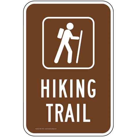 Hiking Trail Sign Clip Art