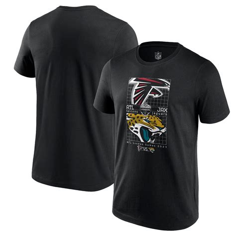 NFL 2023 London Games Wembley Match Up Atlanta Falcons vs Jacksonville Jaguars Graphic T Shirt ...