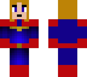 Captain Marvel | Minecraft Skins