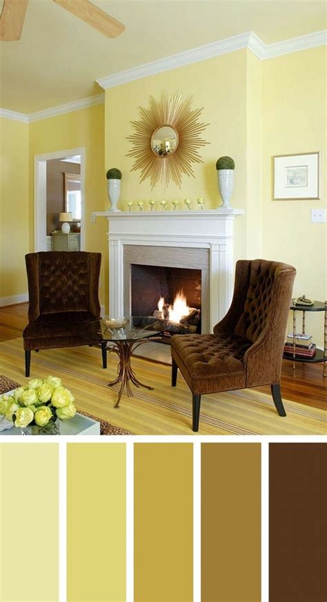 Warm Reflections on a Golden Afternoon | Living room paint ... - warm yellow paint for livi ...