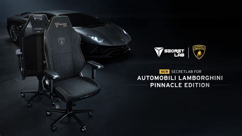 Secretlab for Automobili Lamborghini Pinnacle Edition: The perfect ...