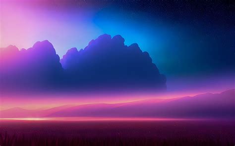 Purple Sky Mountain Nature - Free image on Pixabay