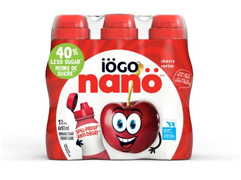 nanö - Drinkable yogurt Strawberry - 6x93ml - IÖGO