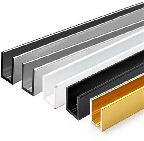 U Shaped Standard Aluminium Extrusion Profiles