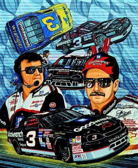 dale adkins art dale earnhardt jr - americanpickersaerosmithvanrestored