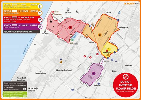 cycle_route_keukenhof - Tulip Festival Amsterdam