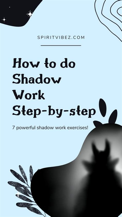 How to Do Shadow Work Step-by-step - 7 Powerful Shadow Work Exercises [Video] in 2021 | Shadow ...