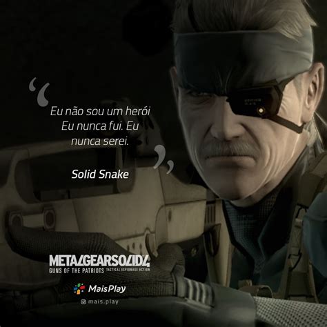 6 Frases de acontecimentos importantes de Metal Gear Solid 4 para você ...