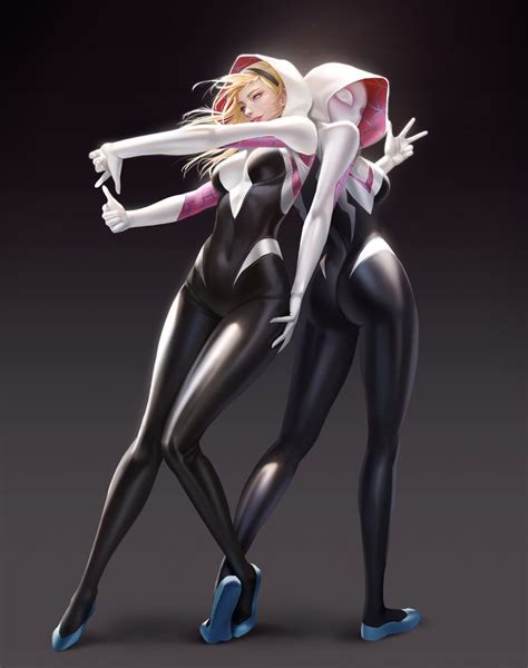 Spider Woman - Gwen, TaeKwon Kim | Spider gwen art, Marvel spider gwen ...