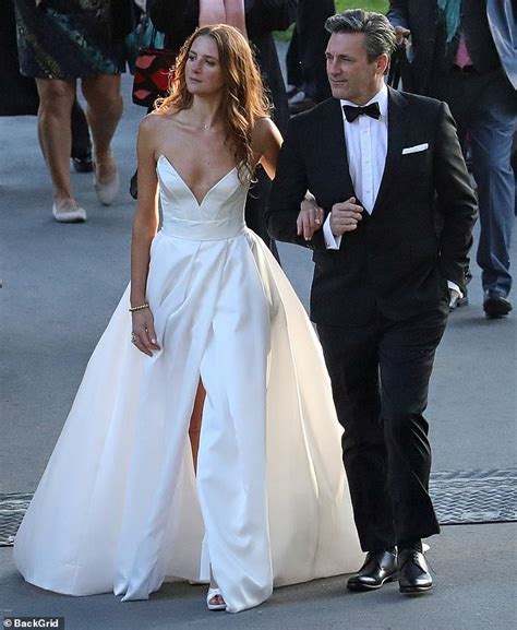 Don Draper settles down: Jon Hamm, 52, marries Anna Osceola, 35, at the ...