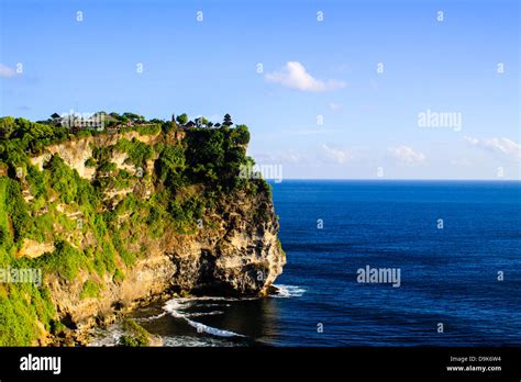 Sunset at the Uluwatu Temple, Bali, Indonesia Stock Photo - Alamy