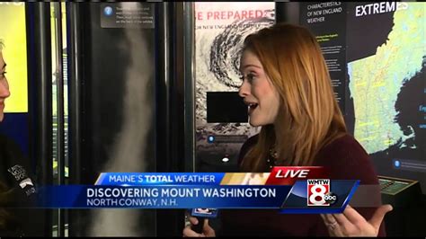 Inside the Mount Washington Observatory's Weather Discovery Center - YouTube