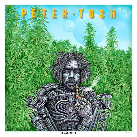 PETER TOSH • LEGALIZE IT • 45TH ANNIVERSARY | Aesthetic art, Silkscreen ...