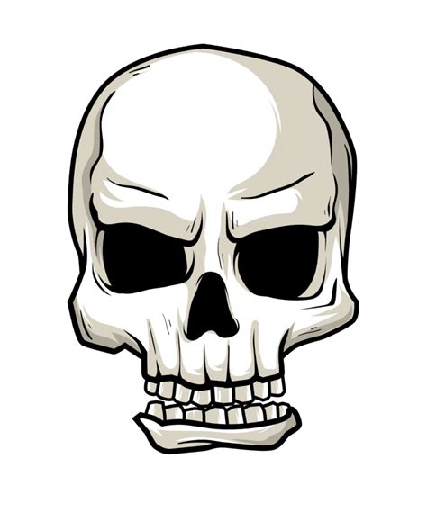 Skull, head, Halloween Free Svg File - SVG Heart