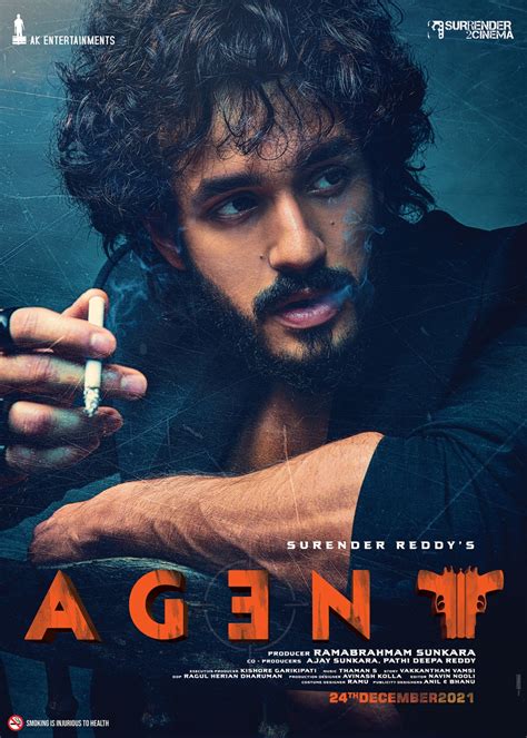 Akhil Akkineni AGENT First Look Poster revealed