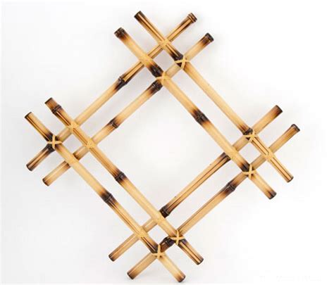 DIY bamboo wall decor - 2 Simple Projects with Bamboo Sticks