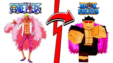 PERSONAGENS de ONE PIECE no BLOX FRUITS! - YouTube