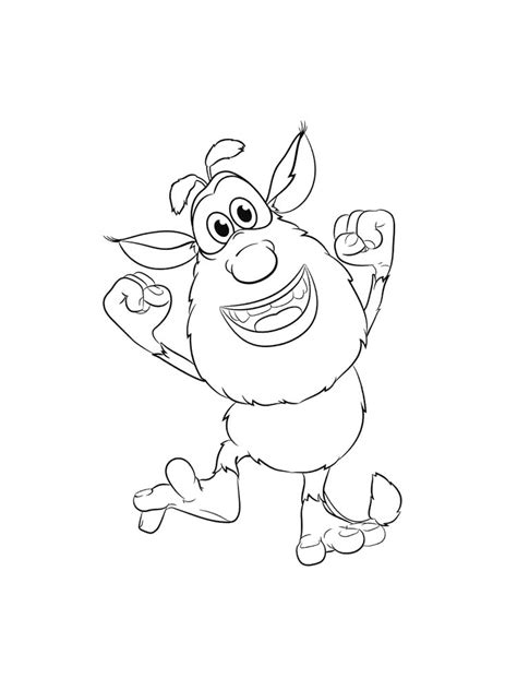 Booba Coloring Pages