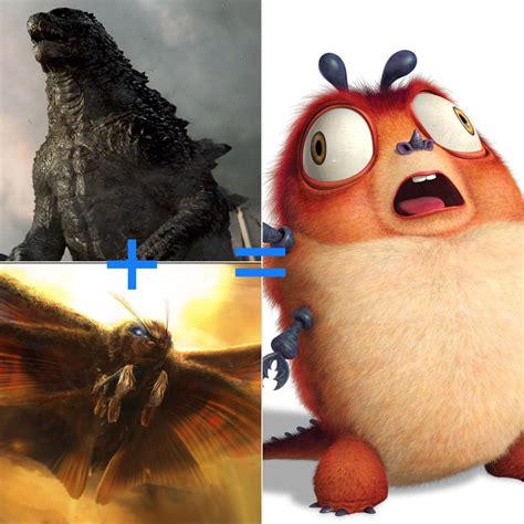 If Godzilla and Mothra had a baby... | Godzilla funny, All godzilla ...