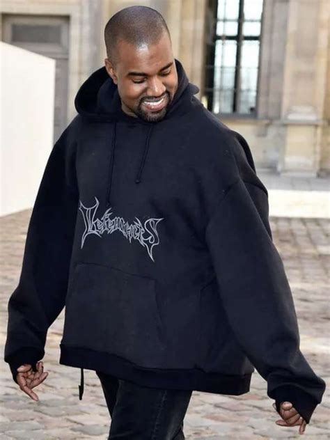 Kanye West Black Vetements Hoodie | Victoria Jacket