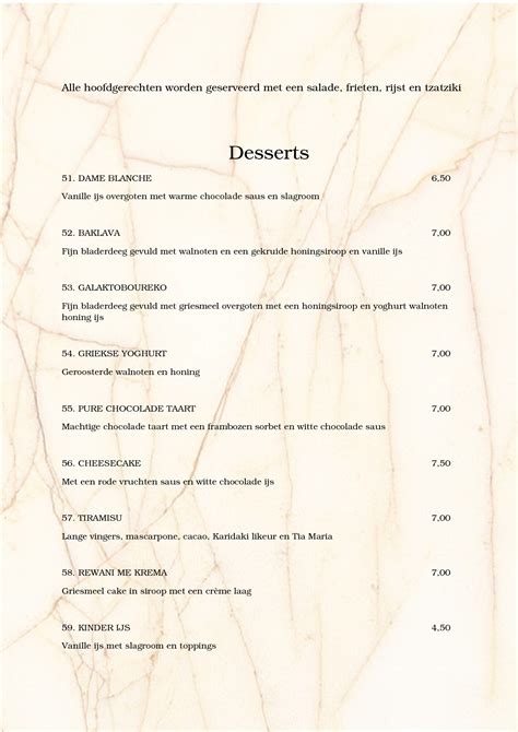 Grieks restaurant Plateia menu - Plateia, Ridderkerk - Eet.nu