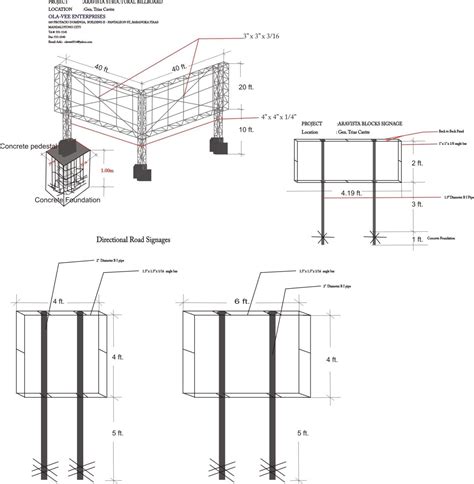 billboard drawings | Billboard design, Signage design, Outdoor advertising billboard