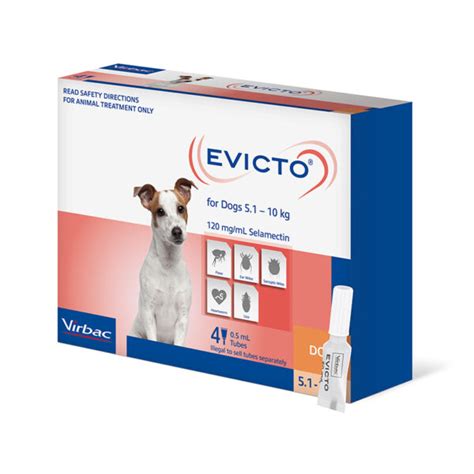 Evicto Spot-On for Small Dogs - 4 Pack - Vetwell Online Shop