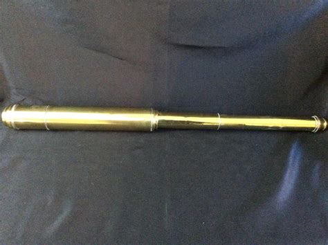 Lot - Antique Brass Telescope