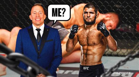 Georges St-Pierre makes Khabib Nurmagomedov revelation about UFC 254