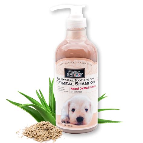 All Natural, Anti Itch Oatmeal Shampoo + Conditioner for Dogs ...