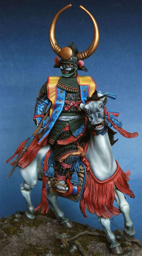 Daimyo,Japanese War Lord (16 century) by KonstantinPinaev · Putty&Paint