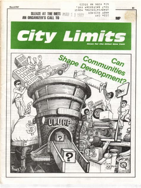 City Limits Magazine, March 1987 Issue | PDF | Section 8 (Housing ...